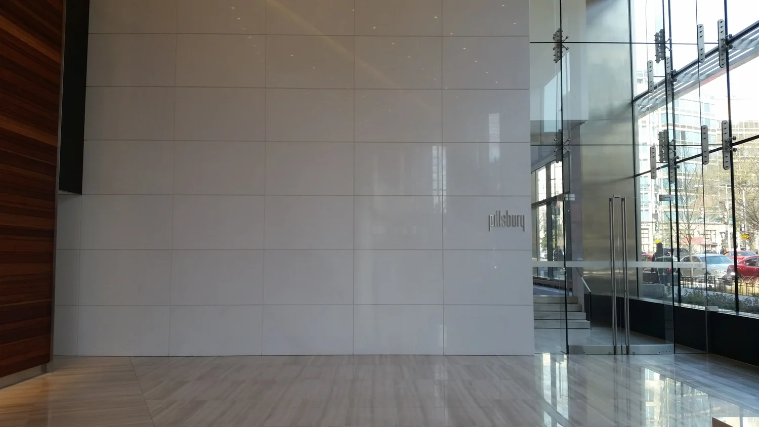 1200 17th Street exterior marble and granite paving and wall cladding