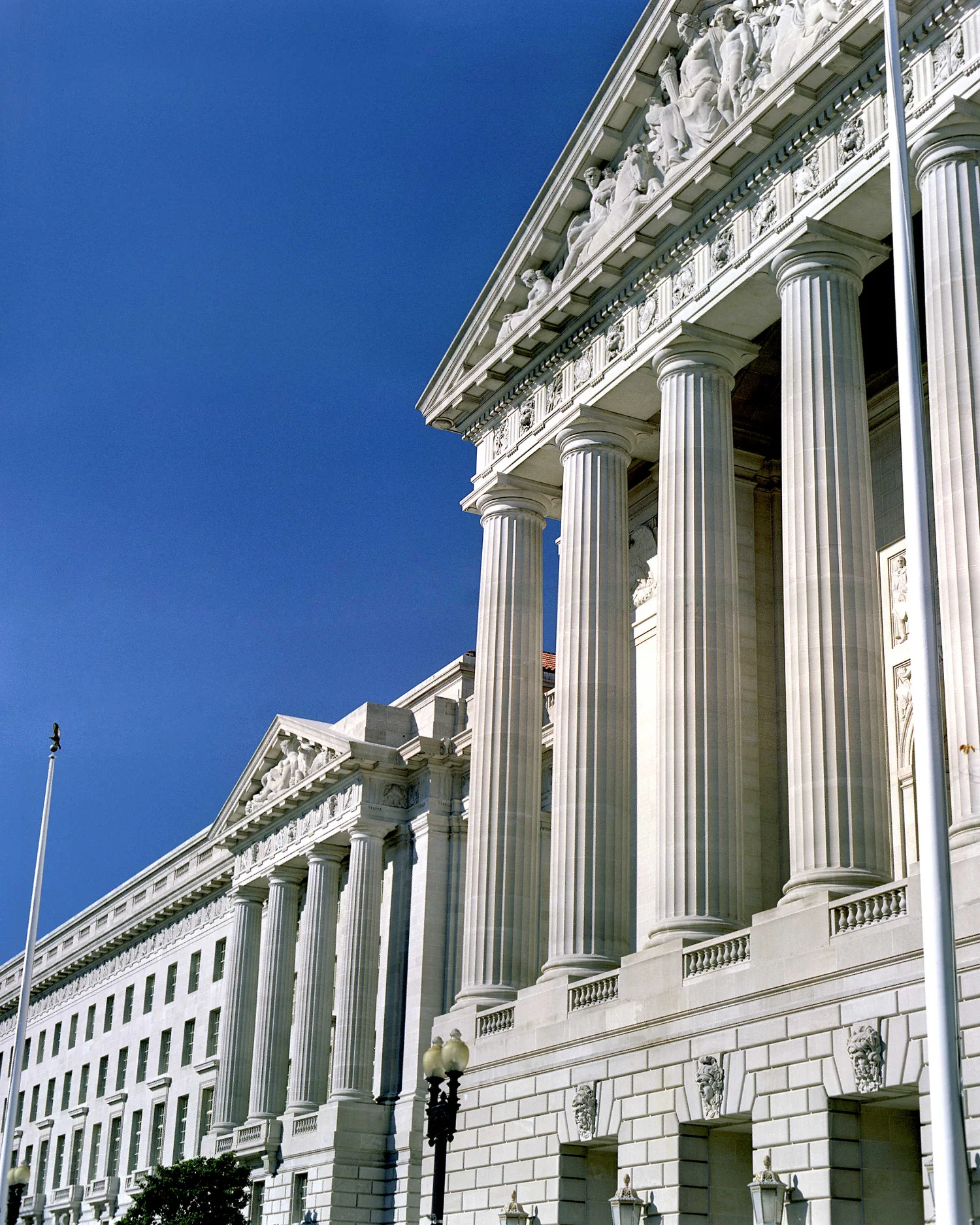 Interstate Commerce Commission building granite and limestone restoration, Washington DC
