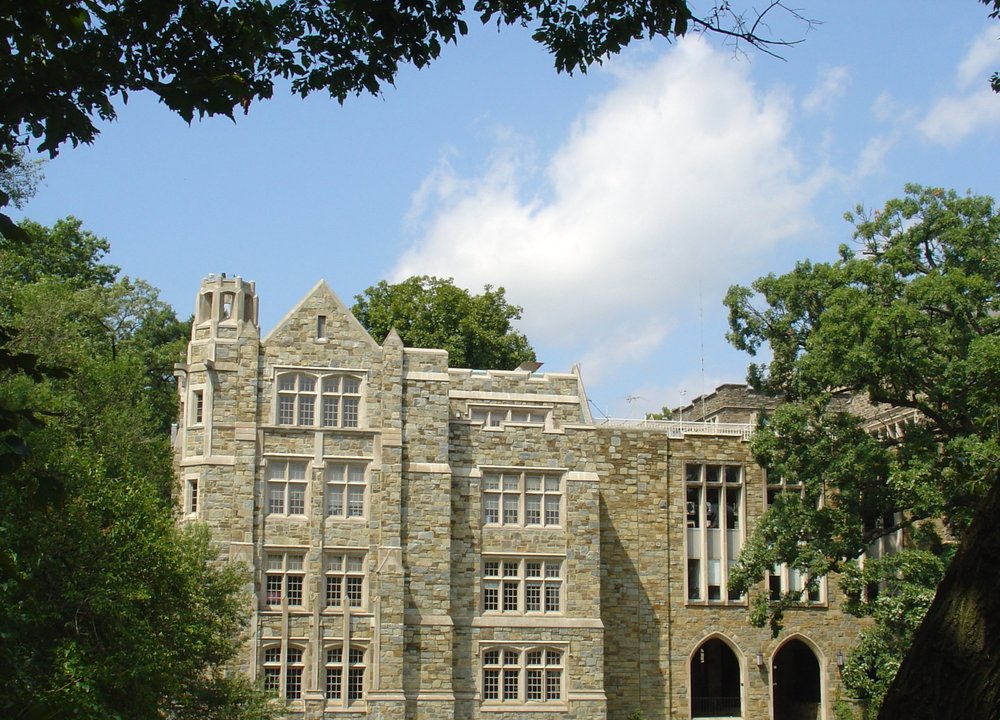 St. Alban School for Boys historic rubble and limestone five-story building